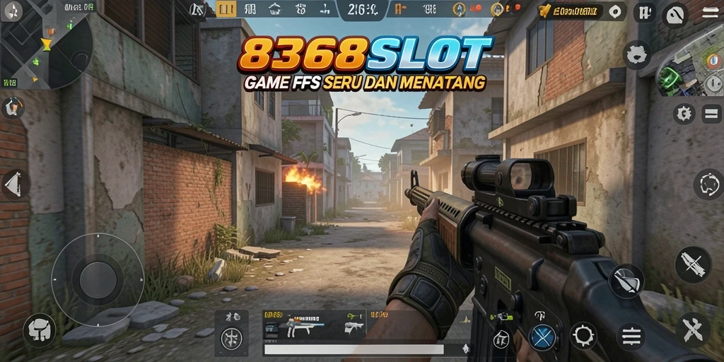 Screenshot gameplay 8368SLOT yang menunjukkan aksi penuh ketegangan.