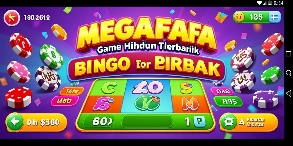 Tampilan gameplay MEGAFAFA yang seru dan interaktif.